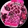 Pink Leopard Keyboard