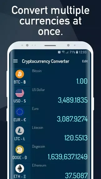 Cryptocurrency Rate Converter 3