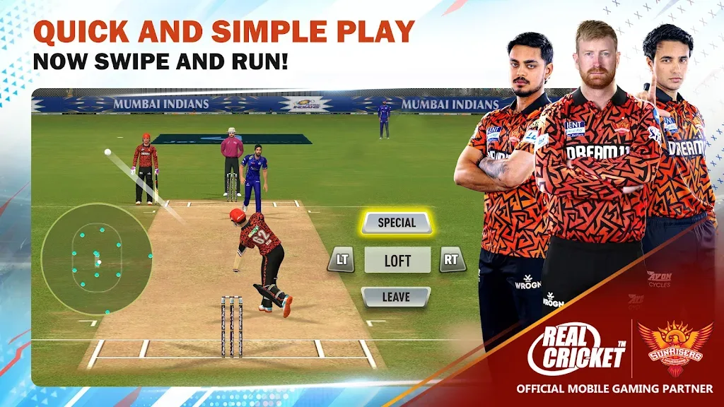 Real Cricket Swipe 2