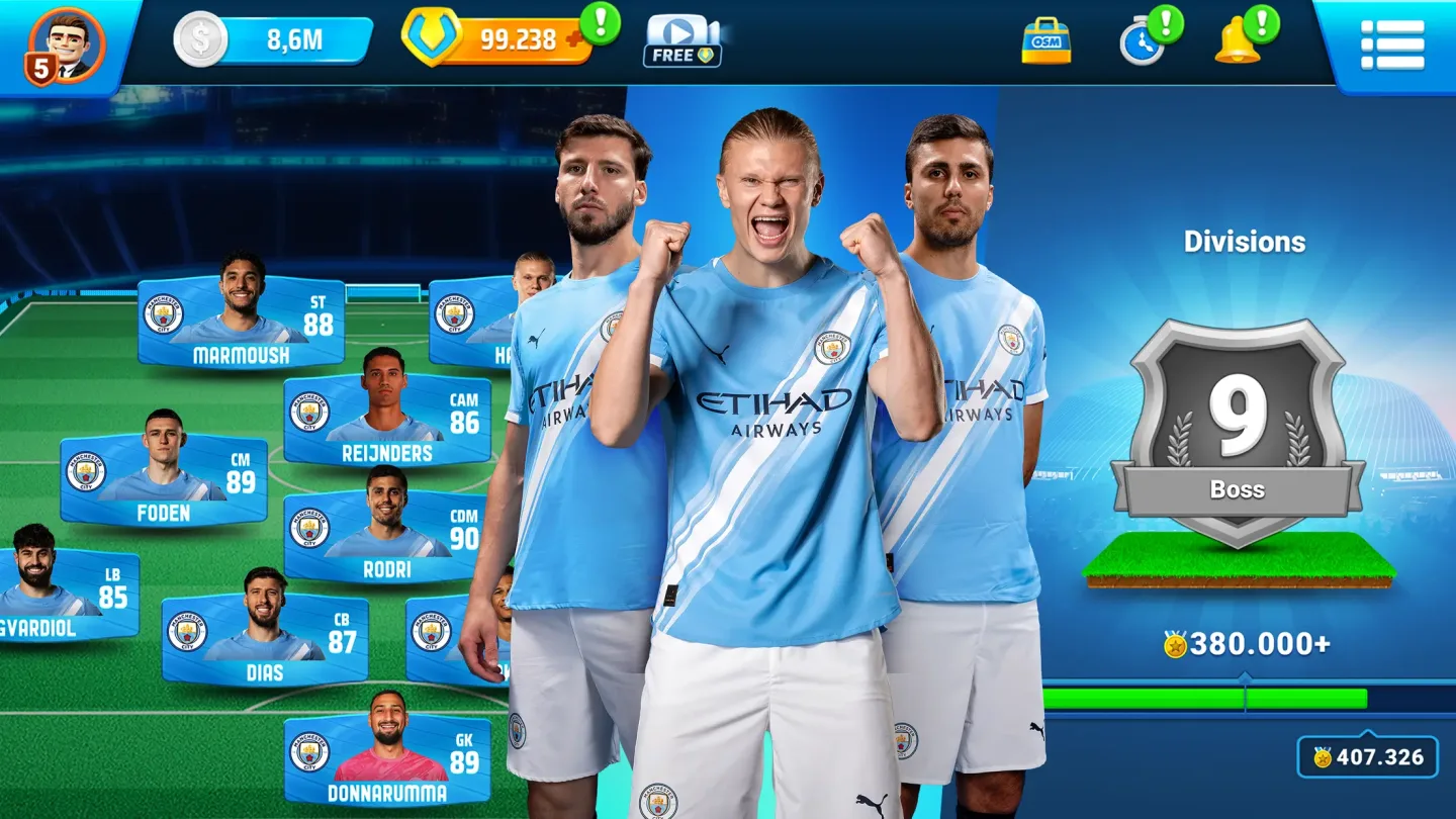 OSM 25/26 Soccer Manager Game 2