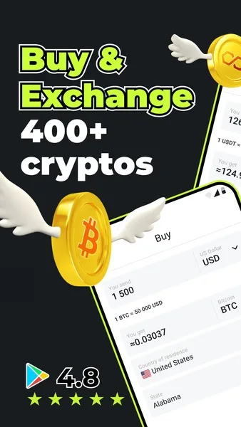 Buy Bitcoin BTC & Fast Crypto Exchange: Changelly 1