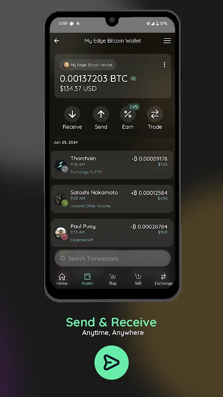 Edge - Bitcoin & Crypto Wallet 4