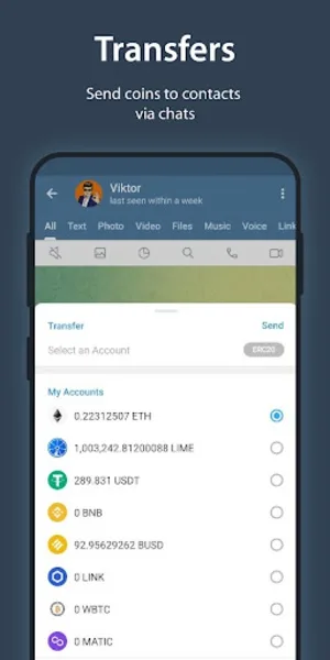 iMe Messenger & Crypto Wallet 1