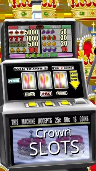 3D Crown Slots 3