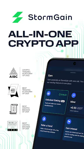 StormGain: Bitcoin & Crypto 2