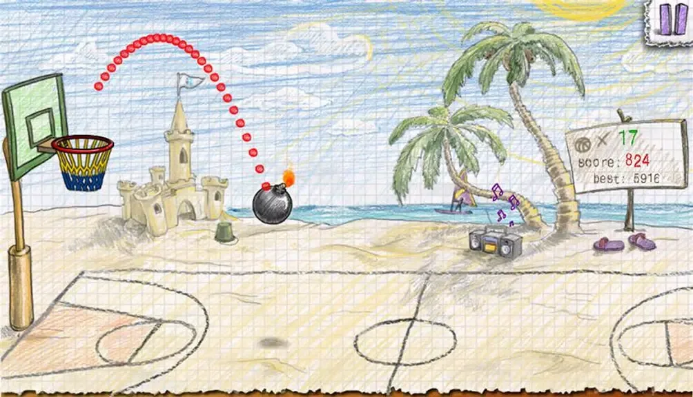 Doodle Basketball 2 4