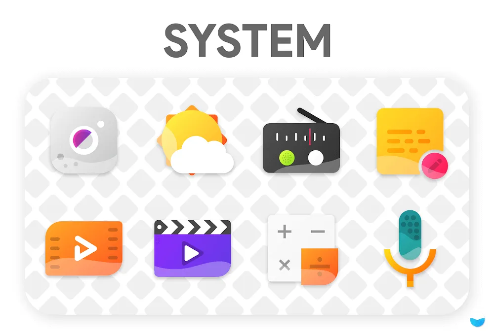 Glaze Icon Pack Mod 4