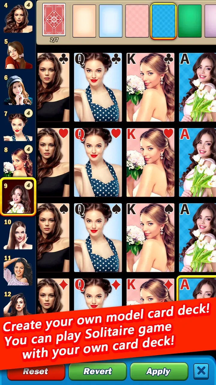 Model Solitaire : Klondike 5