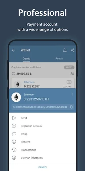 iMe Messenger & Crypto Wallet 2