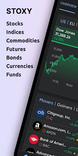 Stoxy: Stock Market Tracker 3