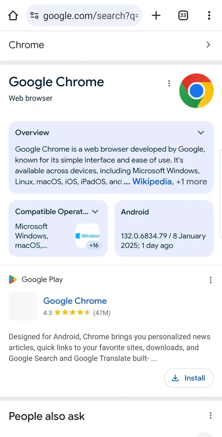 Chrome Dev 4