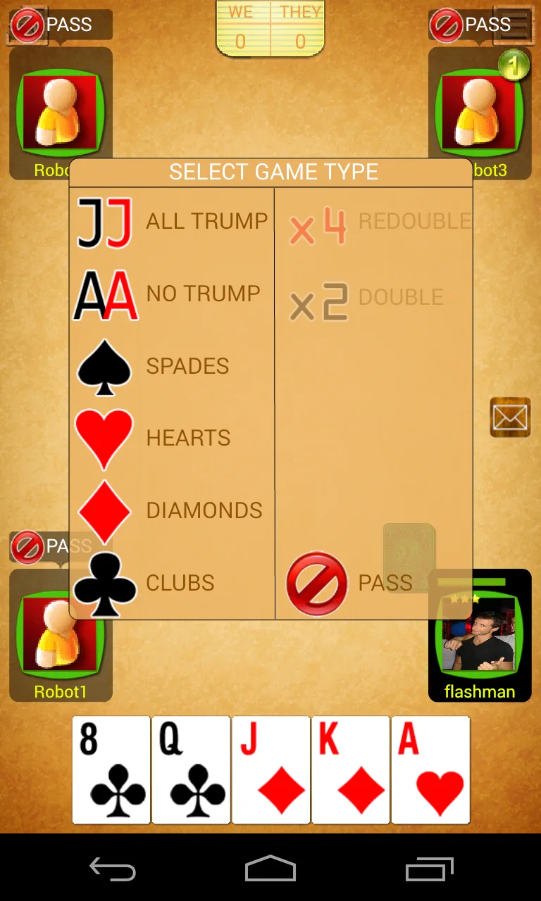 Belot online (Bridge-Belote) 3