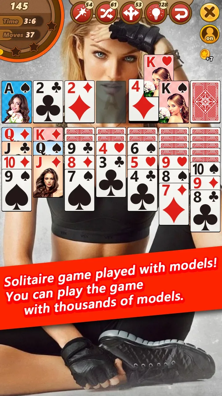 Model Solitaire : Klondike 1