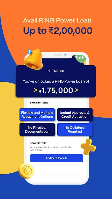 RING: Quick loan & UPI payment 3