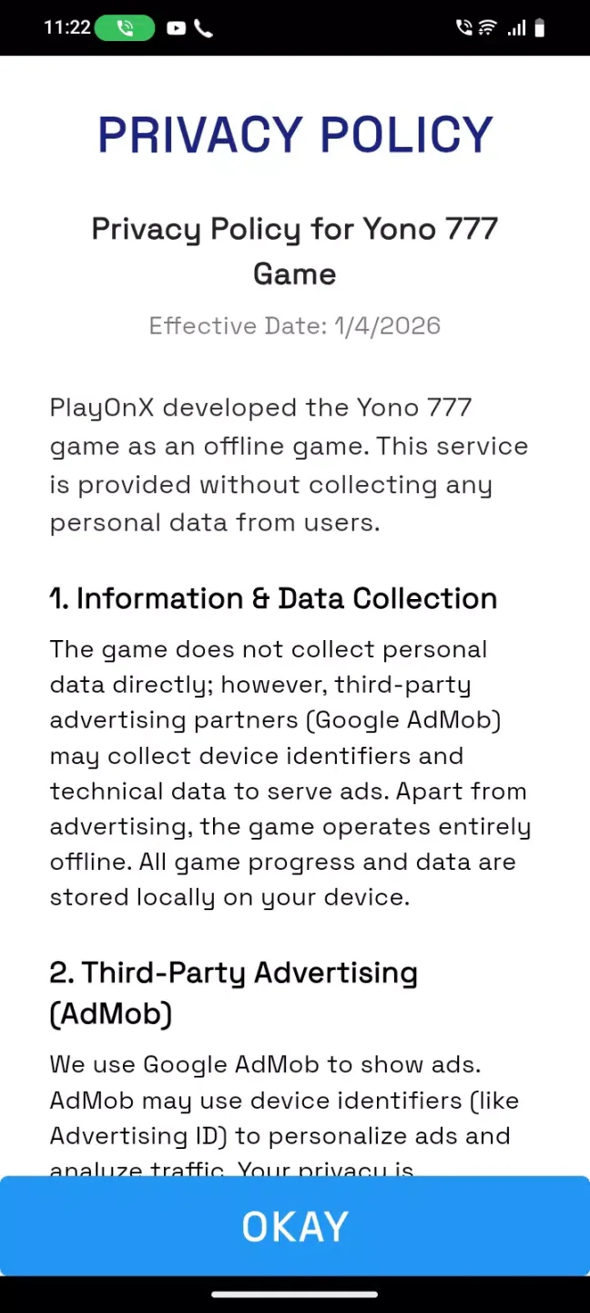 YONO 777 2