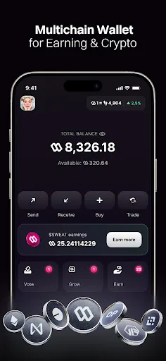 Sweat Wallet: Crypto & Rewards 1