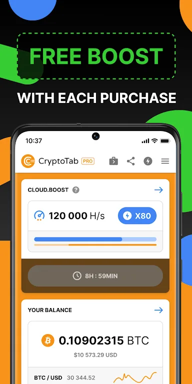 CryptoTab Browser Pro Level 1