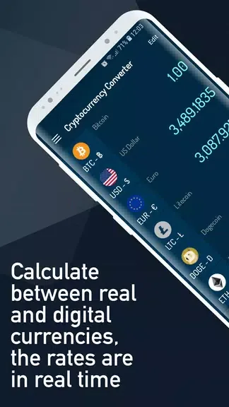 Cryptocurrency Rate Converter 1
