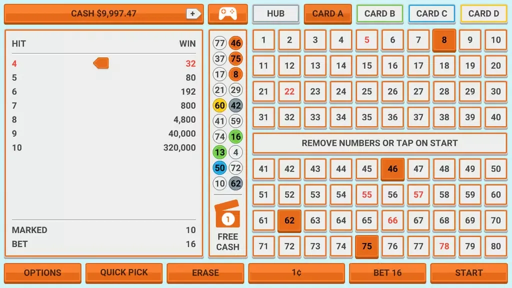 Colorful Keno: Casino Game 2