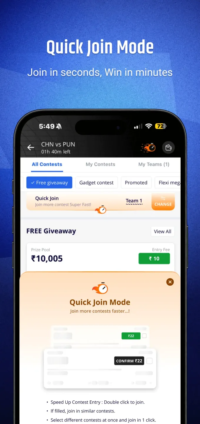 League11 - Sports Fantasy App 4