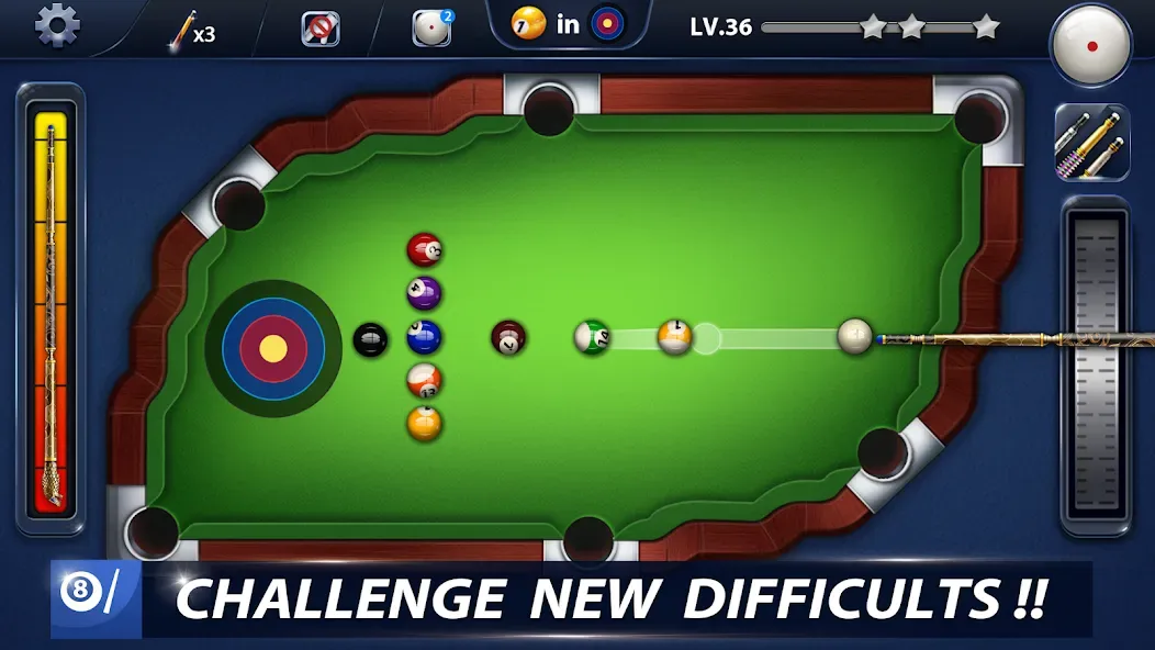 Ball Billiards:Offline Pool 2