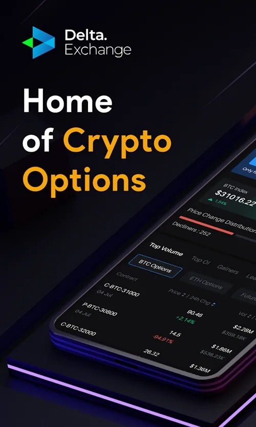 Delta Exchange: Crypto Options 1