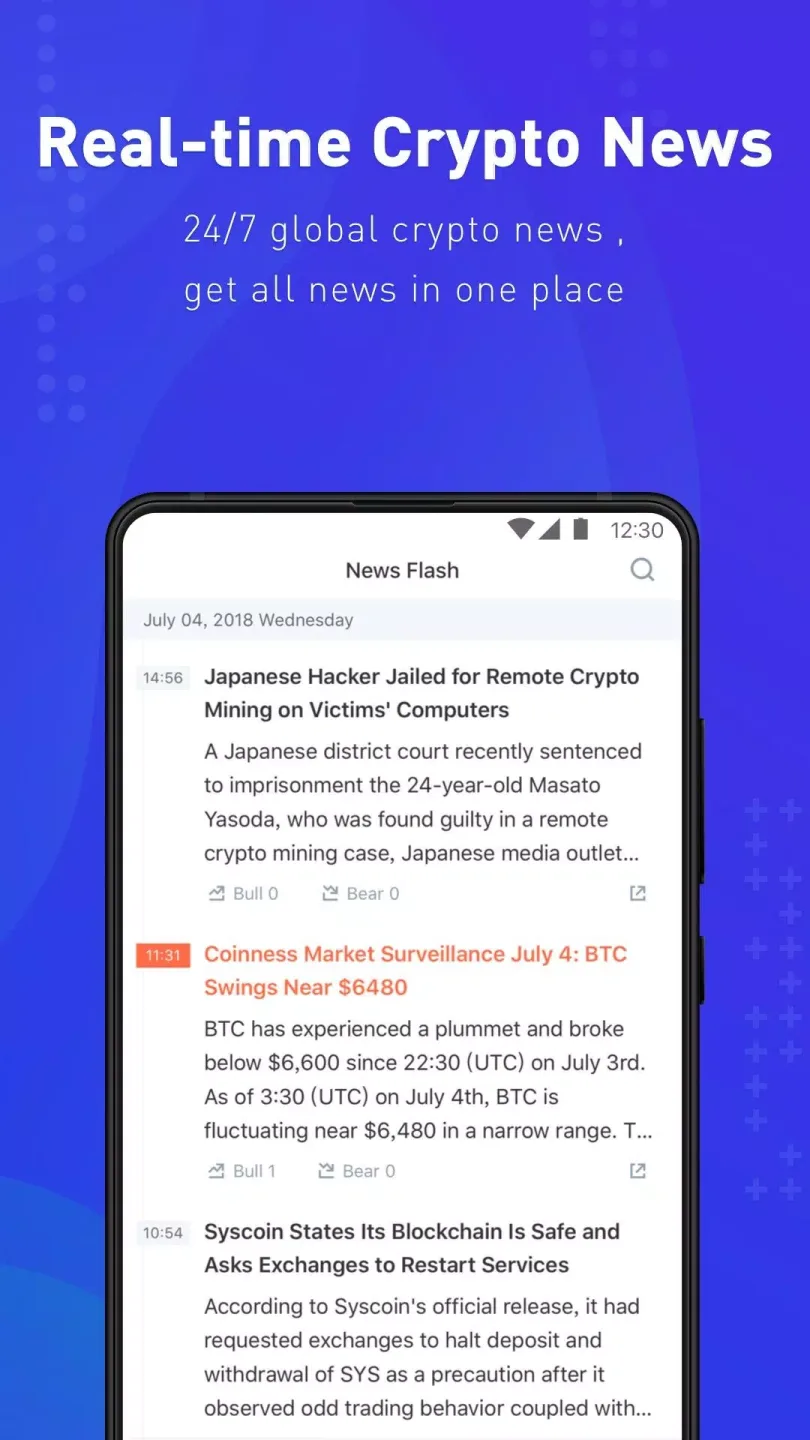 Coinness - Real-time crypto market index and news 4