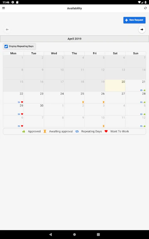Radar Schedules 2