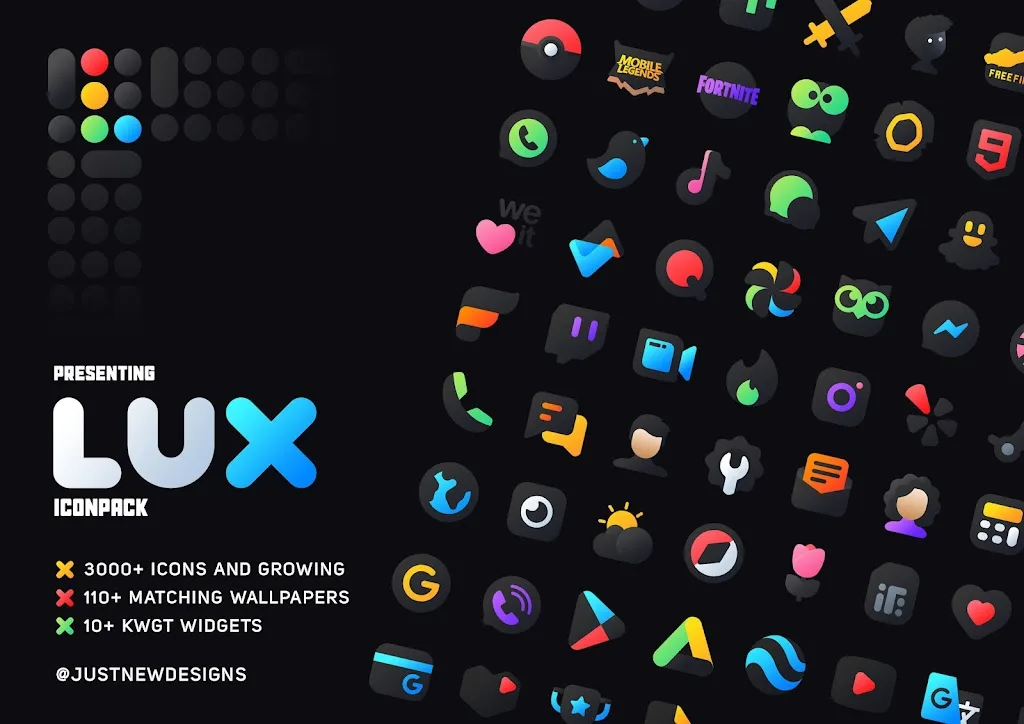 LuX Icon Pack Mod APK 1