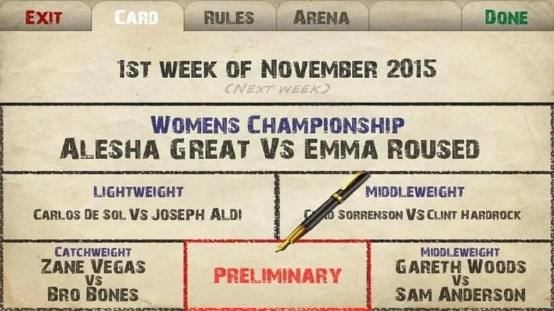 Weekend Warriors MMA 1