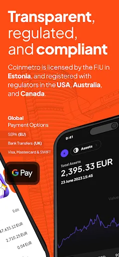 Coinmetro: Buy BTC ETH SOL XRP 2